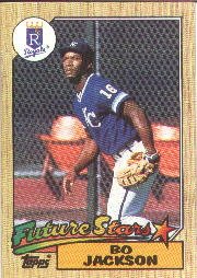 1987 Topps Baseball Cards      170     Bo Jackson RC
